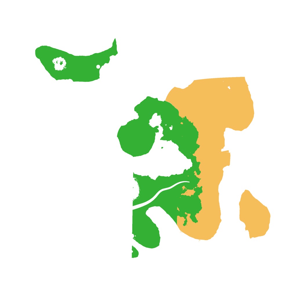 Biome Rust Map: Procedural Map, Size: 2250, Seed: 603854157