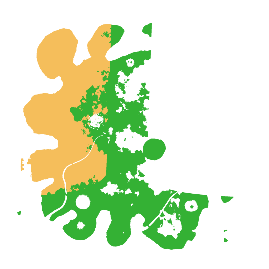 Biome Rust Map: Procedural Map, Size: 3300, Seed: 1480178986