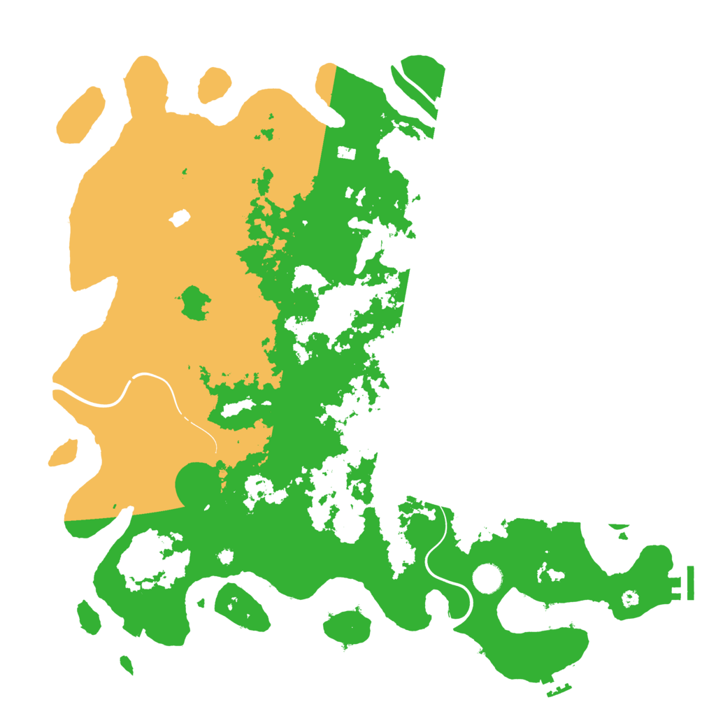 Biome Rust Map: Procedural Map, Size: 4250, Seed: 689786502