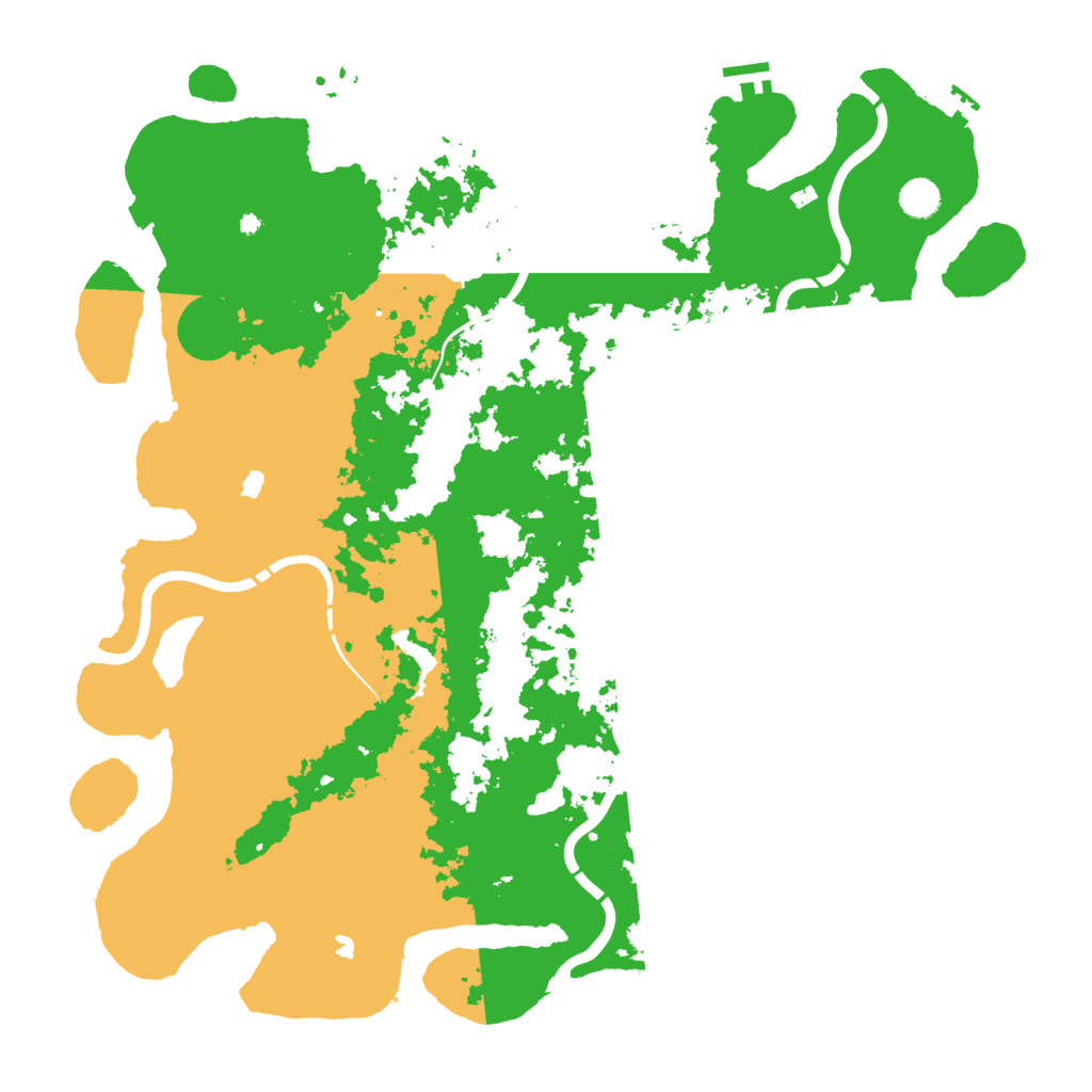 Biome Rust Map: Procedural Map, Size: 4750, Seed: 522