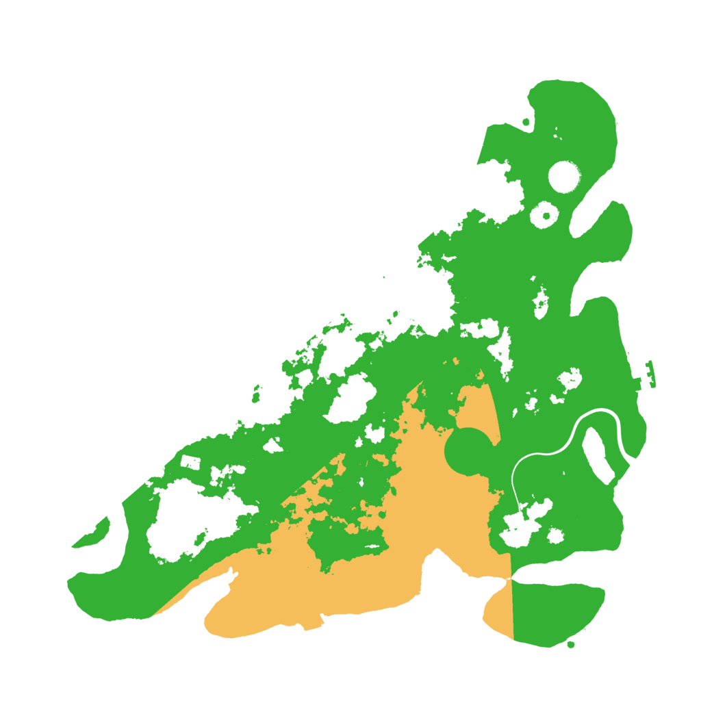 Biome Rust Map: Procedural Map, Size: 3900, Seed: 1818