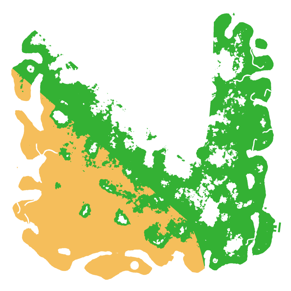 Biome Rust Map: Procedural Map, Size: 6000, Seed: 1515936740