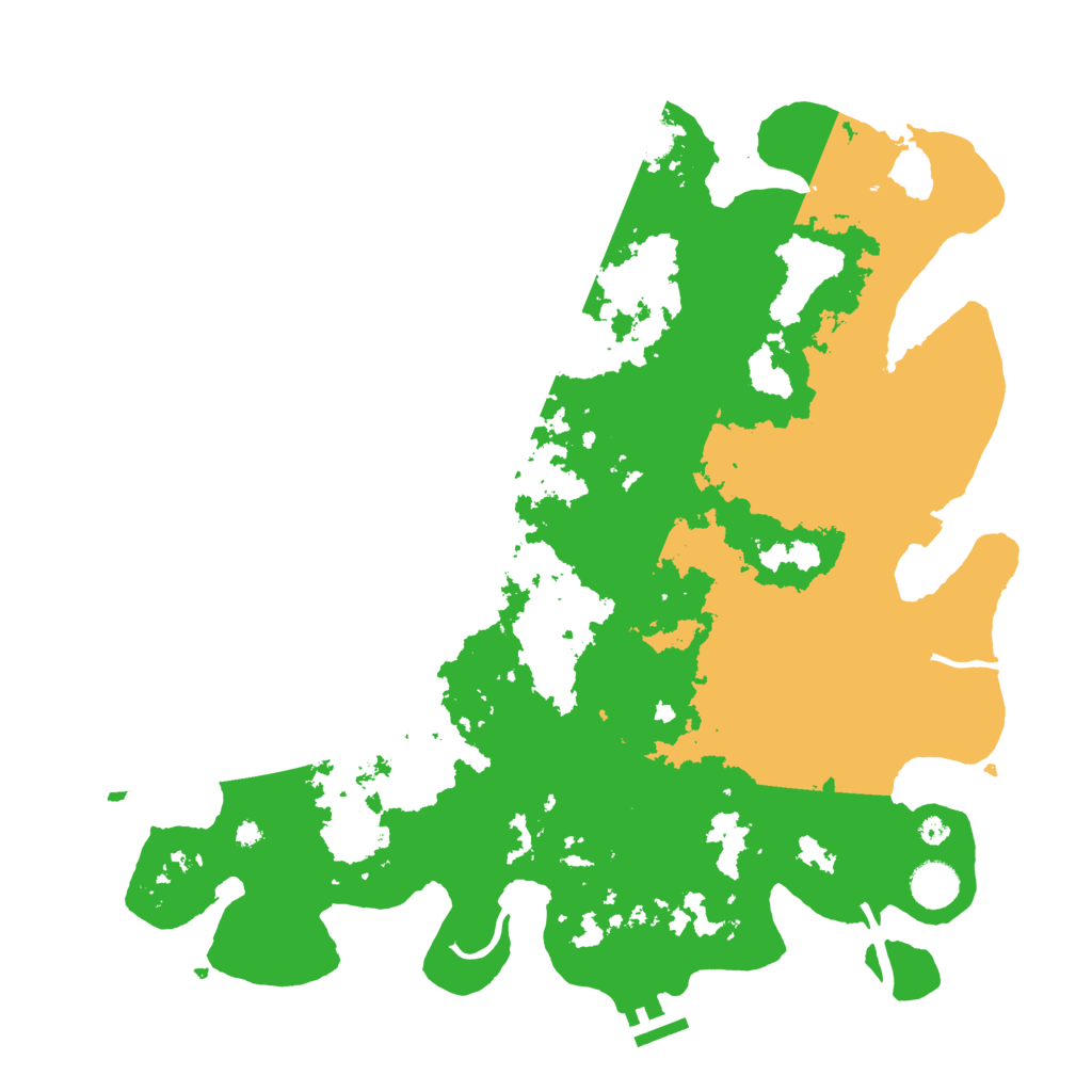 Biome Rust Map: Procedural Map, Size: 4000, Seed: 2027307753