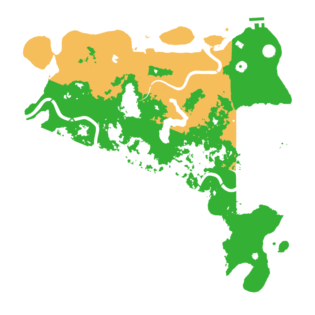 Biome Rust Map: Procedural Map, Size: 4250, Seed: 56086