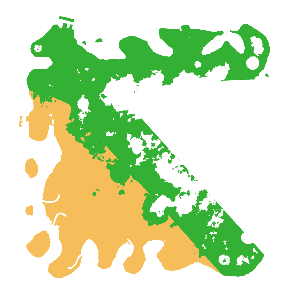 Biome Rust Map: Procedural Map, Size: 4000, Seed: 6175