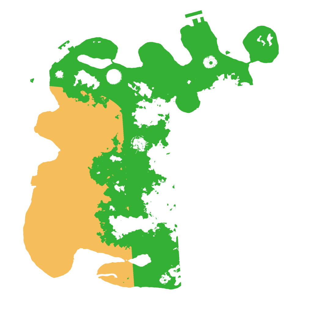 Biome Rust Map: Procedural Map, Size: 3650, Seed: 1776240261