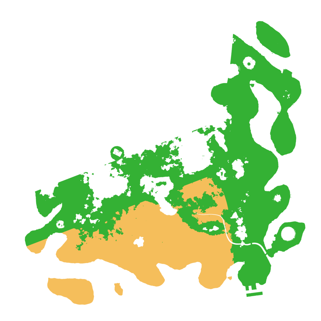 Biome Rust Map: Procedural Map, Size: 4000, Seed: 850051611