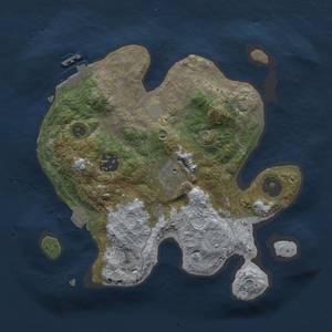 Thumbnail Rust Map: Procedural Map, Size: 2525, Seed: 50000, 8 Monuments