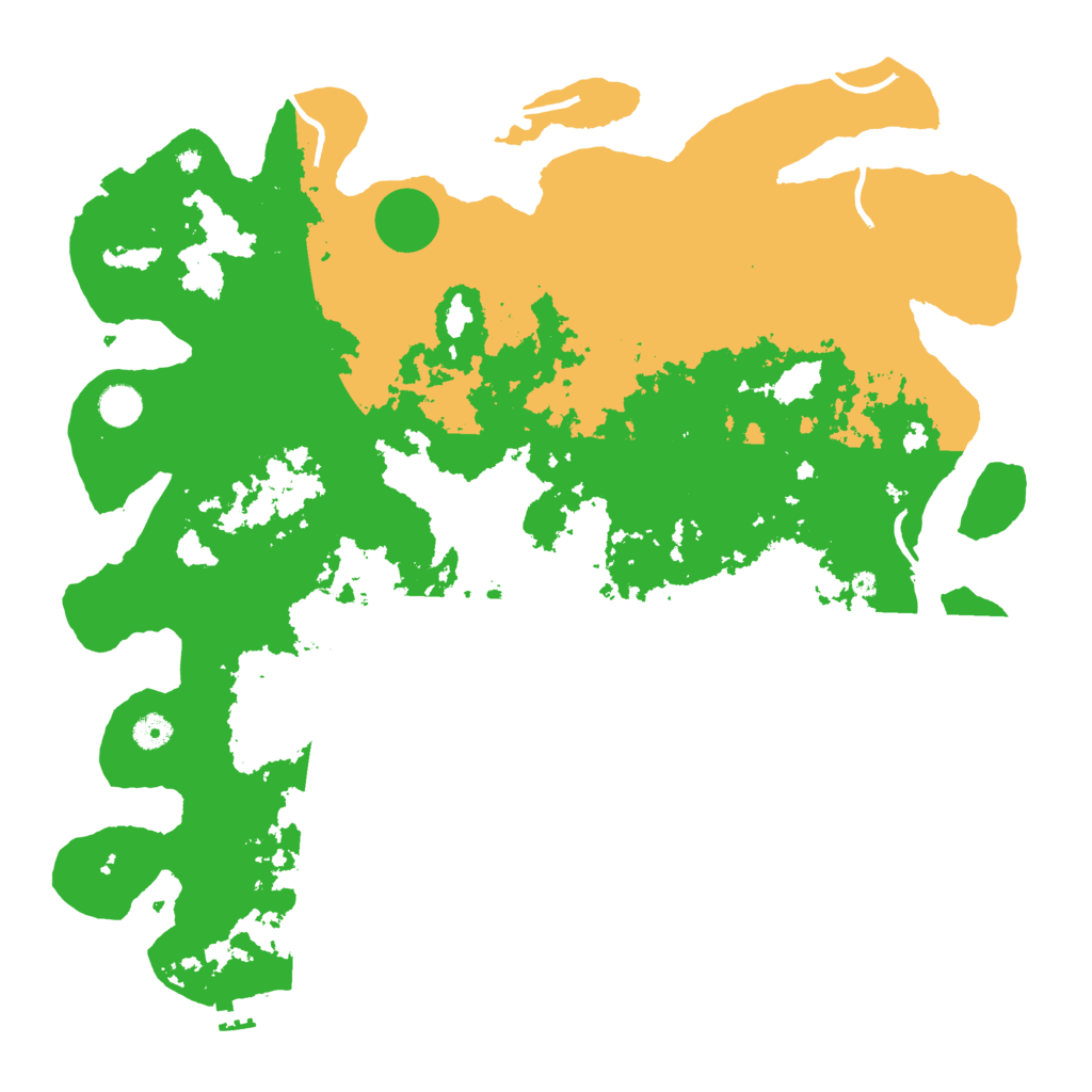 Biome Rust Map: Procedural Map, Size: 4500, Seed: 1635771052