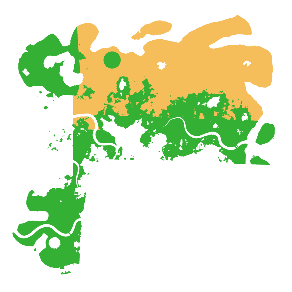 Biome Rust Map: Procedural Map, Size: 4500, Seed: 1635771052