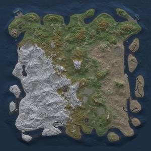 Thumbnail Rust Map: Procedural Map, Size: 4750, Seed: 89132, 19 Monuments