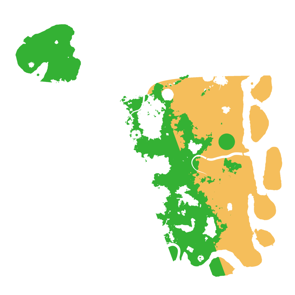 Biome Rust Map: Procedural Map, Size: 4750, Seed: 89132