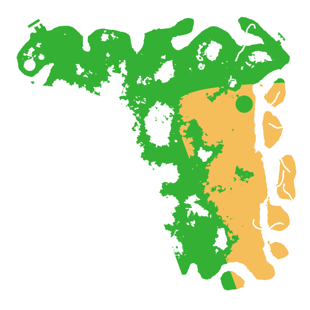 Biome Rust Map: Procedural Map, Size: 4750, Seed: 89132