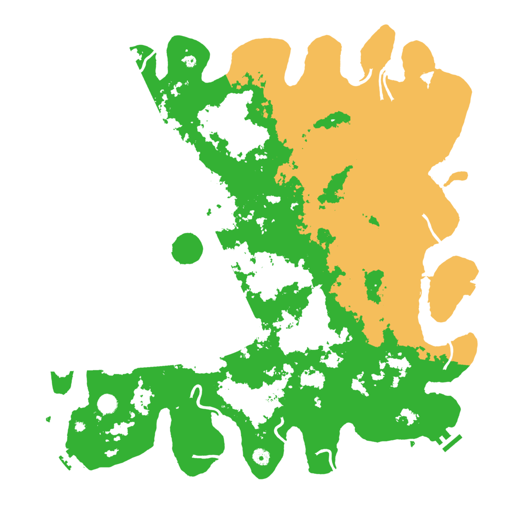 Biome Rust Map: Procedural Map, Size: 4500, Seed: 1477764947