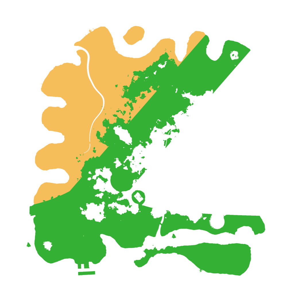 Biome Rust Map: Procedural Map, Size: 3500, Seed: 503959931