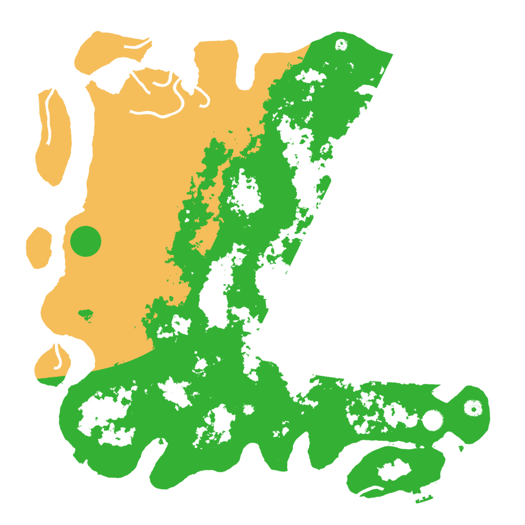 Biome Rust Map: Procedural Map, Size: 4500, Seed: 1702734376