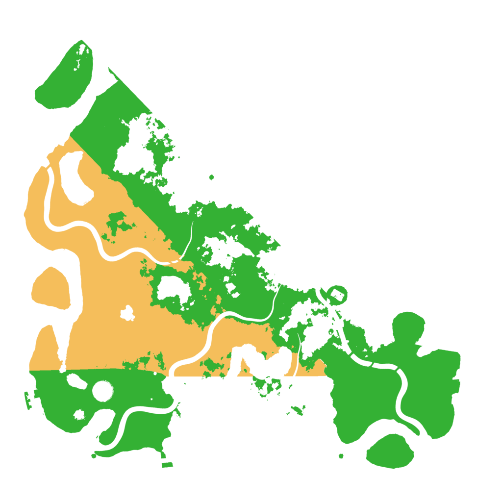 Biome Rust Map: Procedural Map, Size: 4250, Seed: 517433434