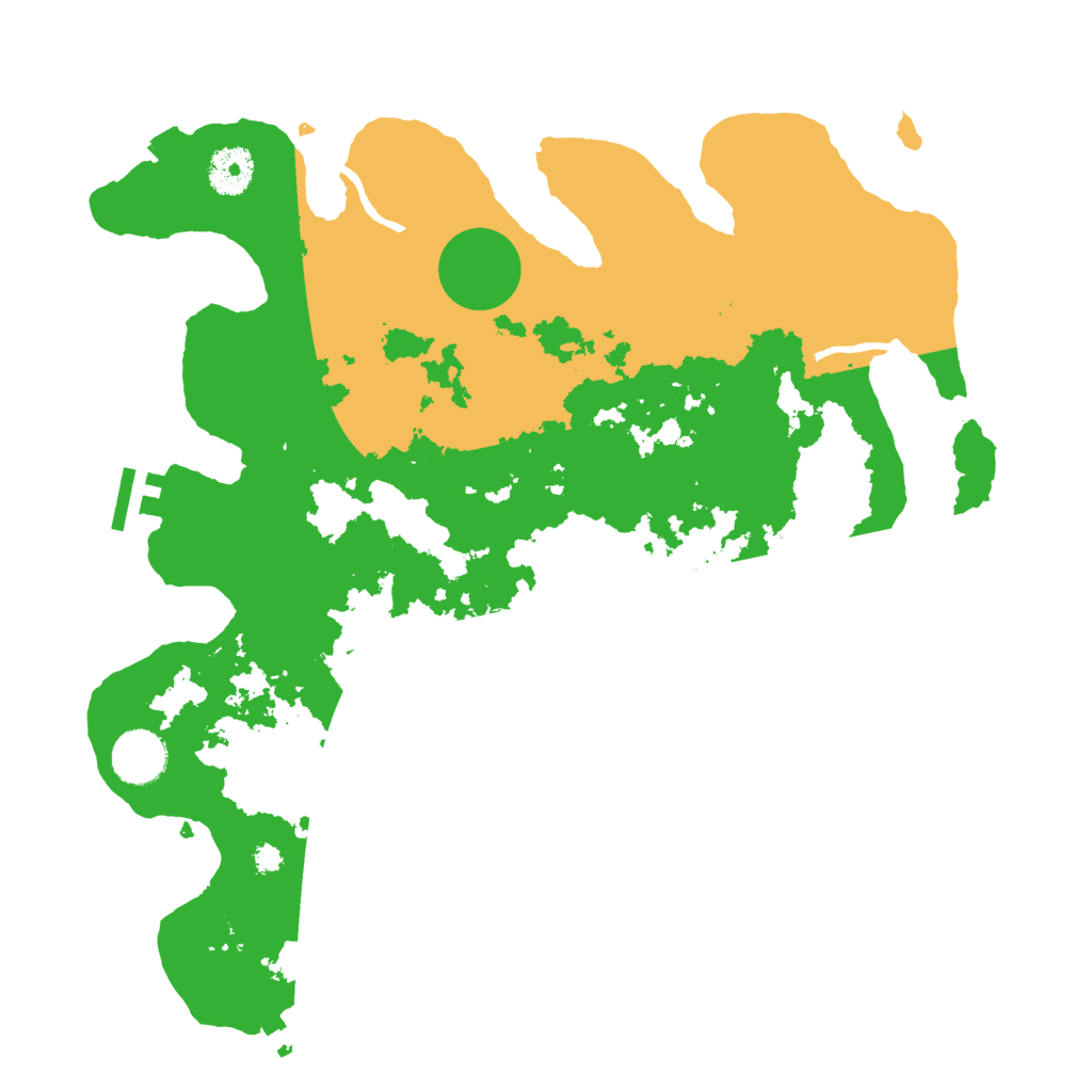 Biome Rust Map: Procedural Map, Size: 3500, Seed: 967822534