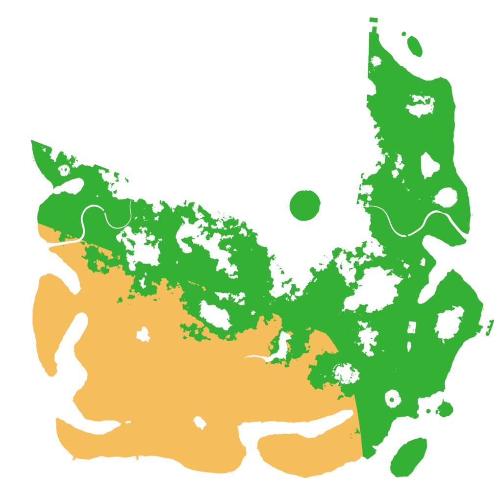 Biome Rust Map: Procedural Map, Size: 4500, Seed: 198805398