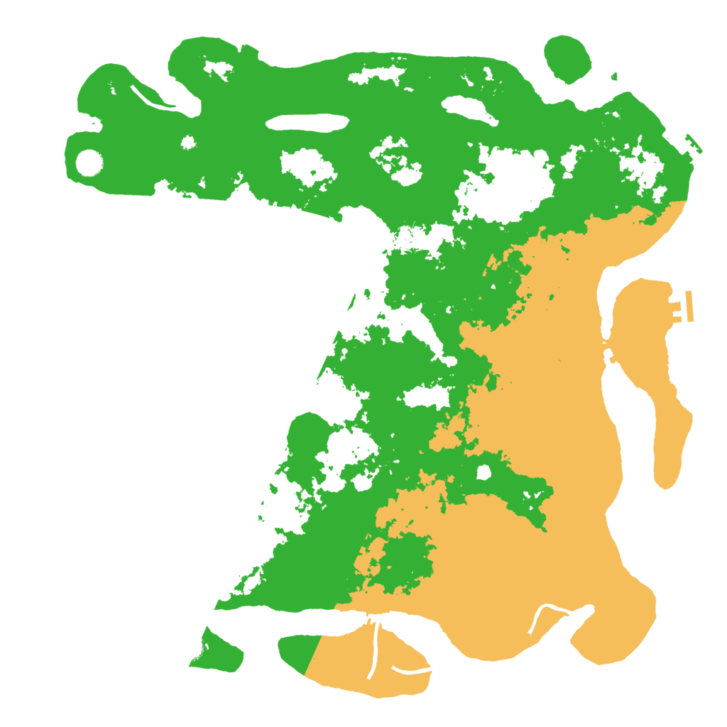 Biome Rust Map: Procedural Map, Size: 4750, Seed: 1526081997