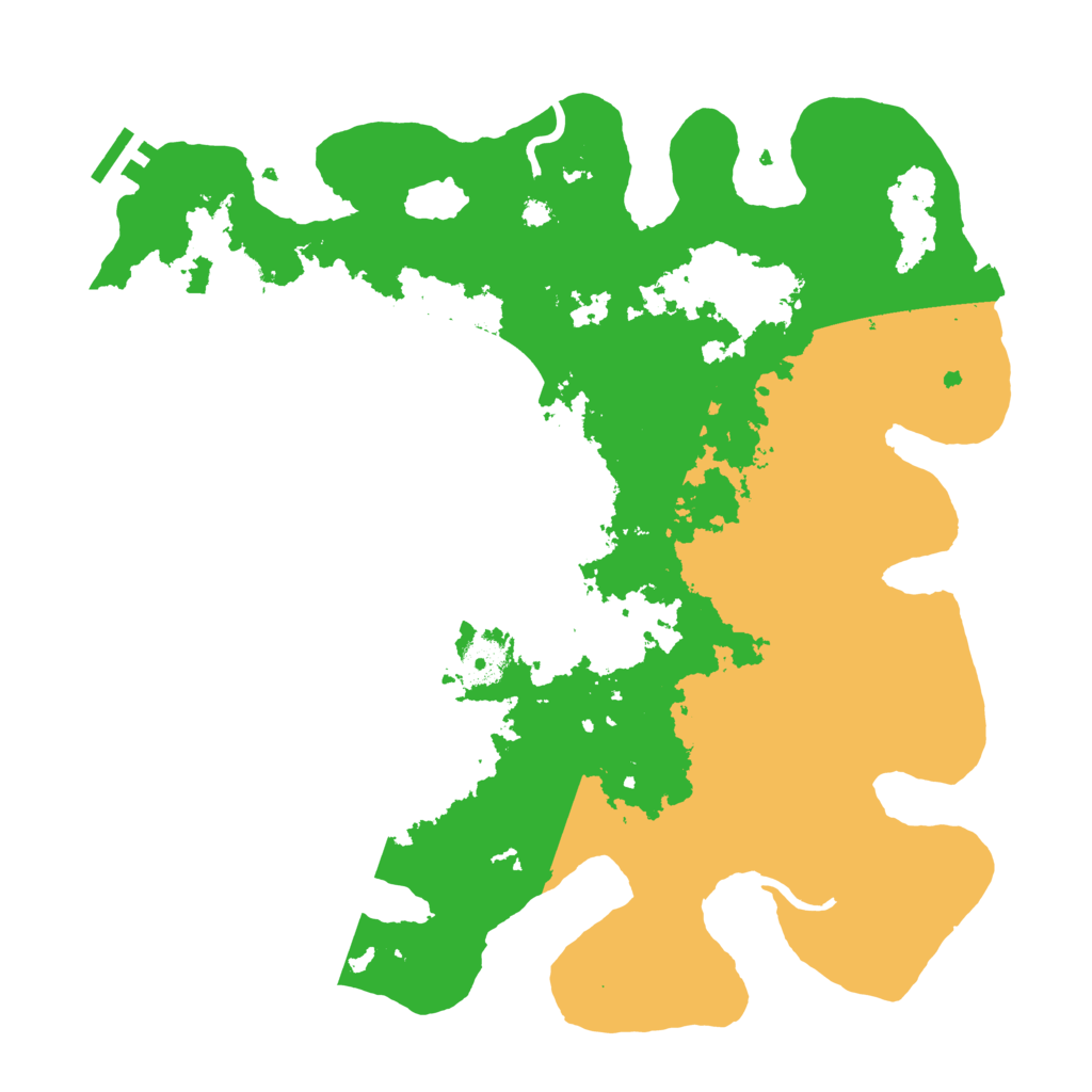 Biome Rust Map: Procedural Map, Size: 3650, Seed: 1677757800