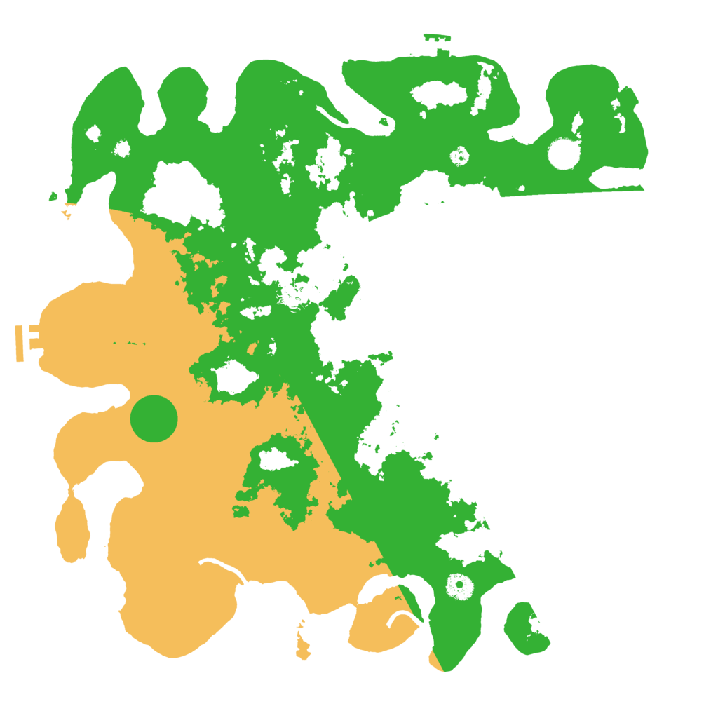 Biome Rust Map: Procedural Map, Size: 4000, Seed: 1804966067