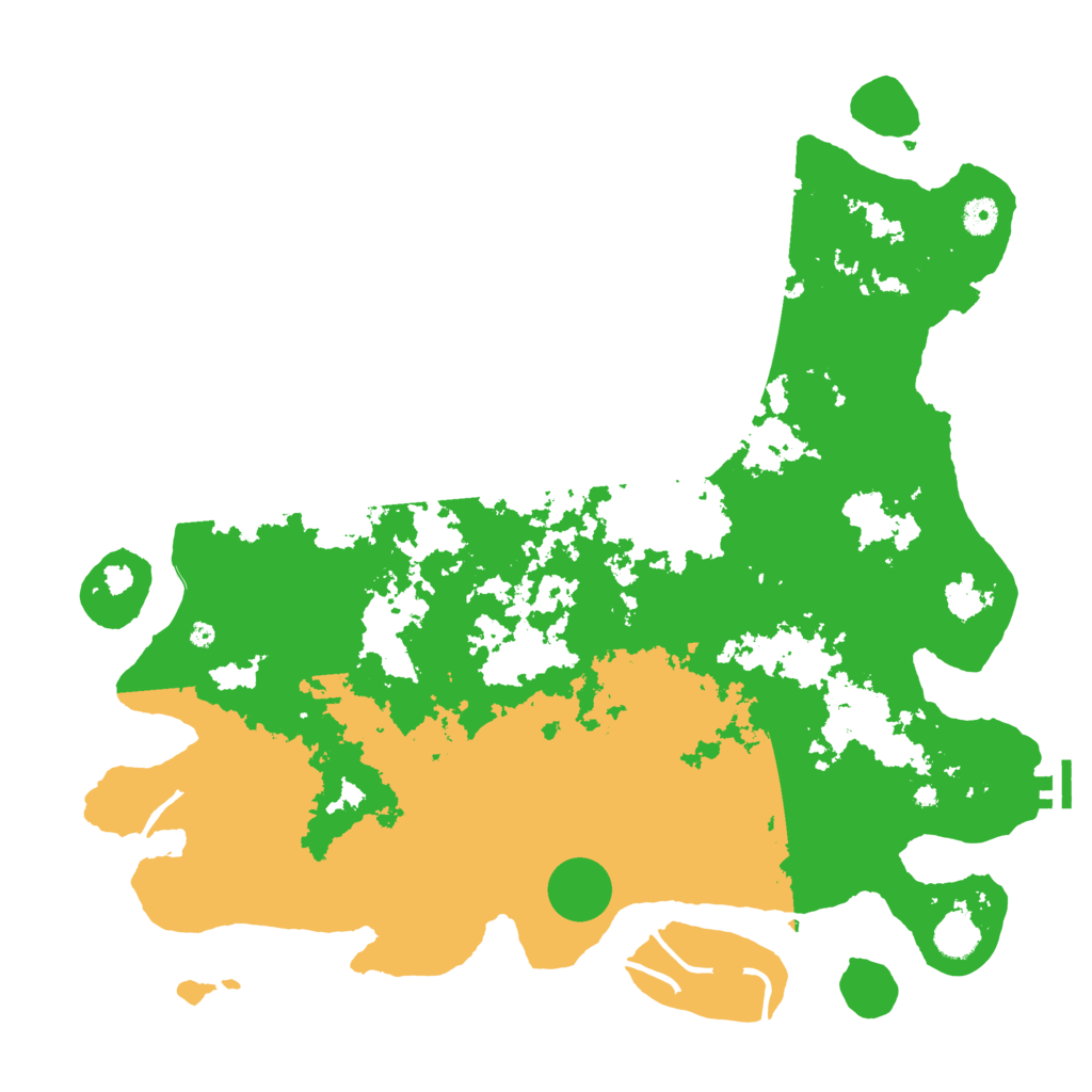 Biome Rust Map: Procedural Map, Size: 4500, Seed: 1632501905