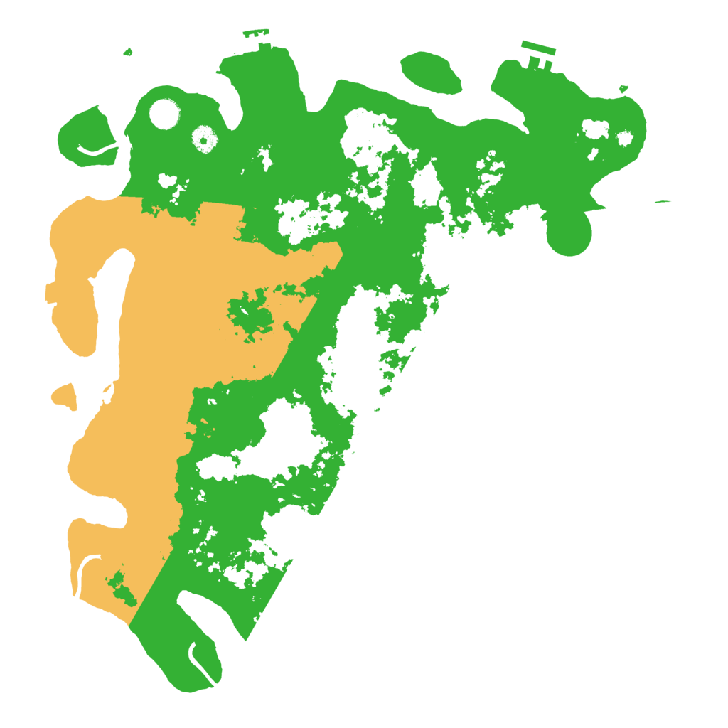 Biome Rust Map: Procedural Map, Size: 4250, Seed: 679523283