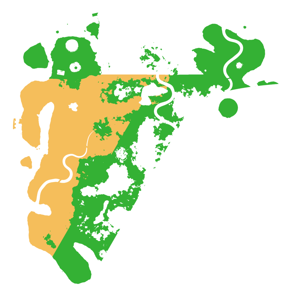 Biome Rust Map: Procedural Map, Size: 4250, Seed: 679523283