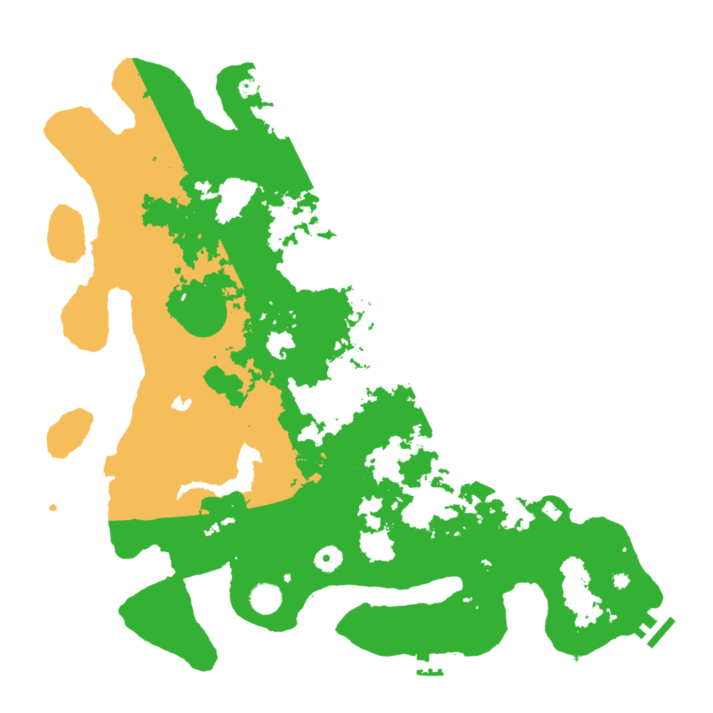 Biome Rust Map: Procedural Map, Size: 4000, Seed: 521952053