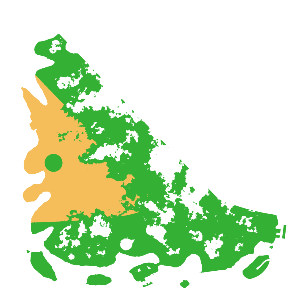 Biome Rust Map: Procedural Map, Size: 4500, Seed: 1827634