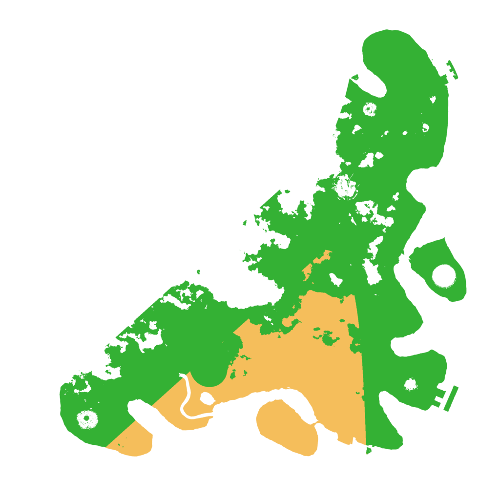 Biome Rust Map: Procedural Map, Size: 3800, Seed: 125233813