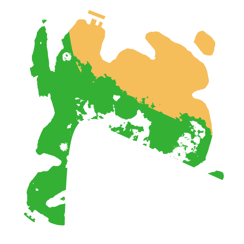 Biome Rust Map: Procedural Map, Size: 2800, Seed: 99823616