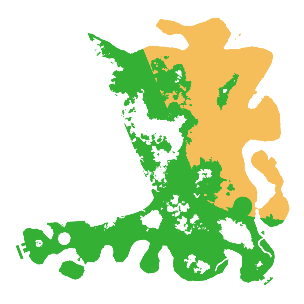 Biome Rust Map: Procedural Map, Size: 4250, Seed: 560821911