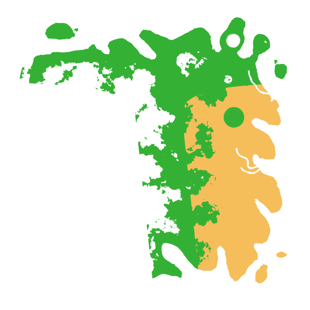 Biome Rust Map: Procedural Map, Size: 4000, Seed: 791777393