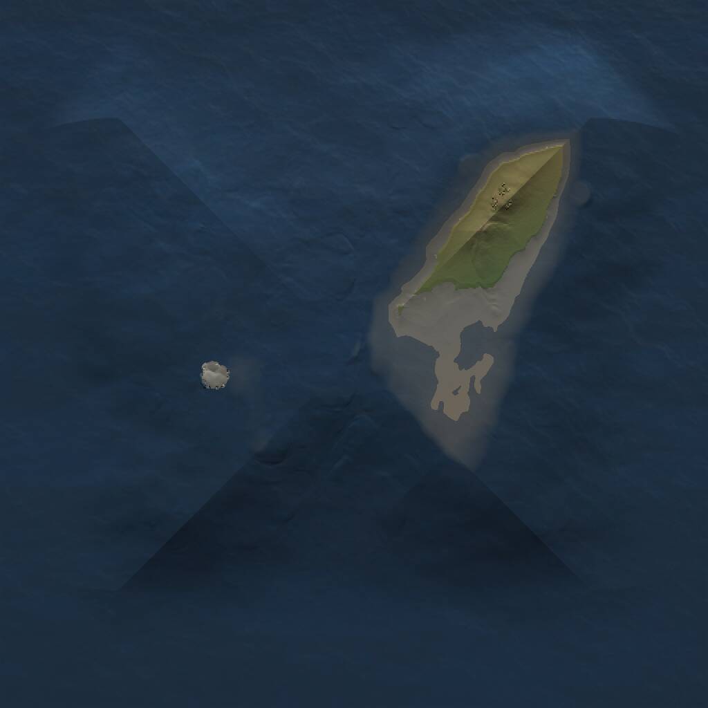 Rust Map: Procedural Map, Size: 1000, Seed: 1796739687, 1 Monuments