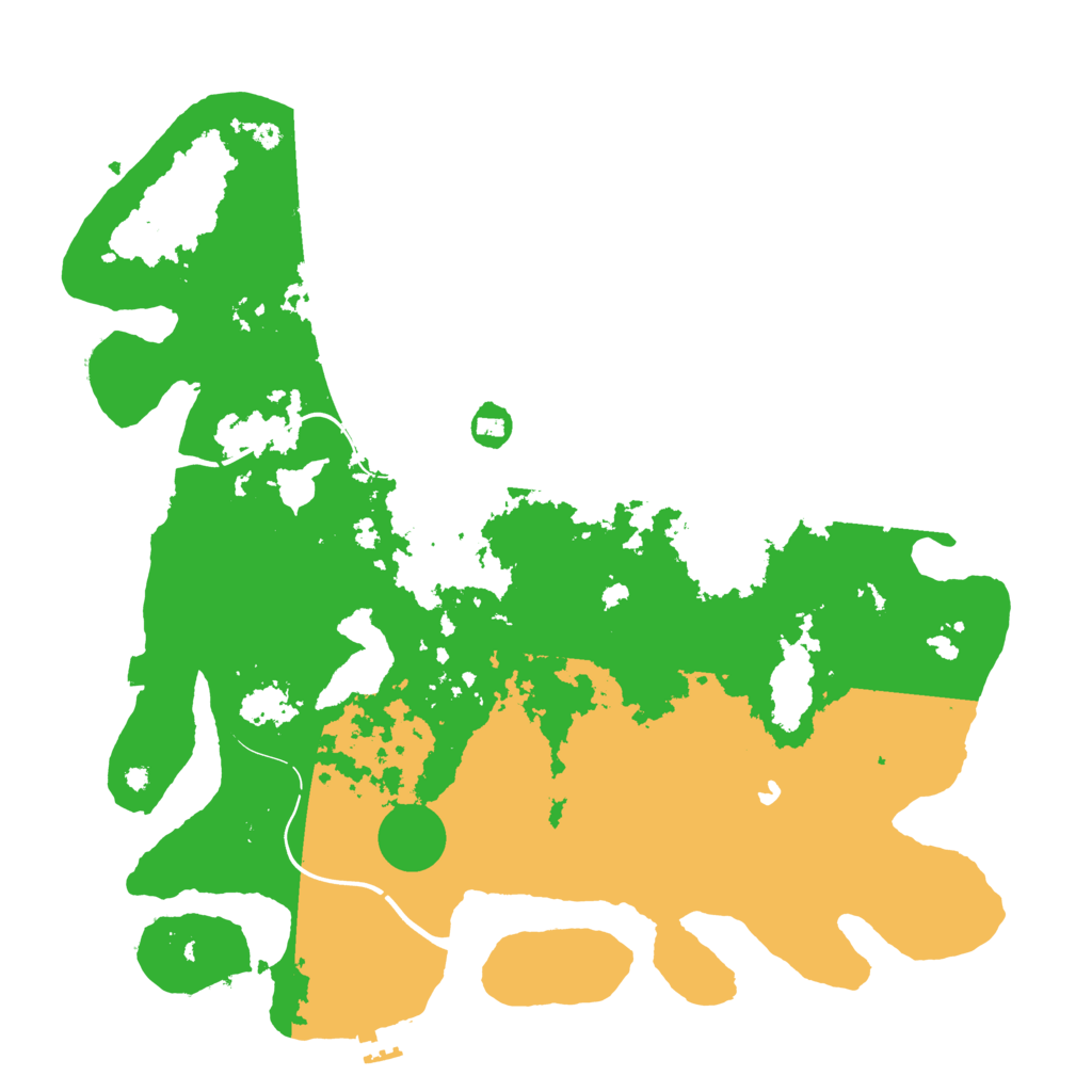 Biome Rust Map: Procedural Map, Size: 4250, Seed: 1360717120
