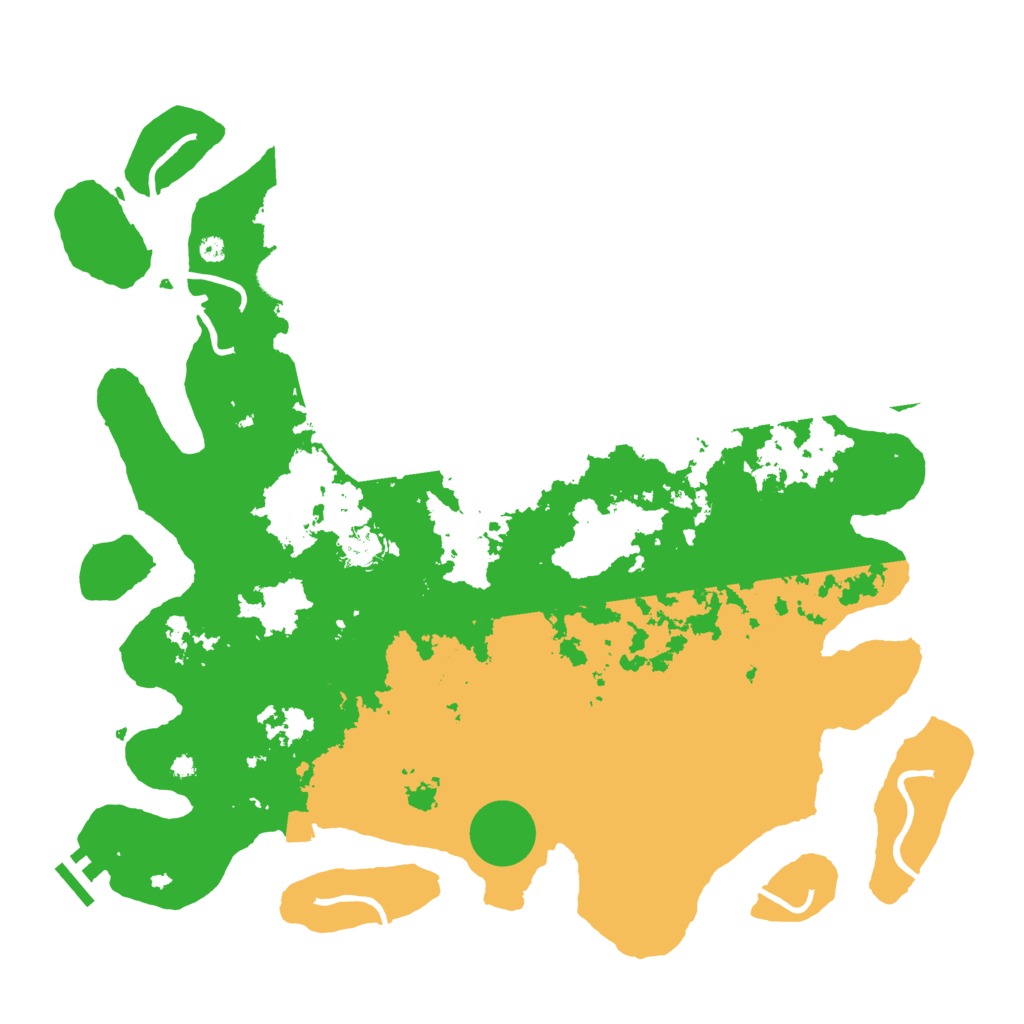 Biome Rust Map: Procedural Map, Size: 4100, Seed: 32165772