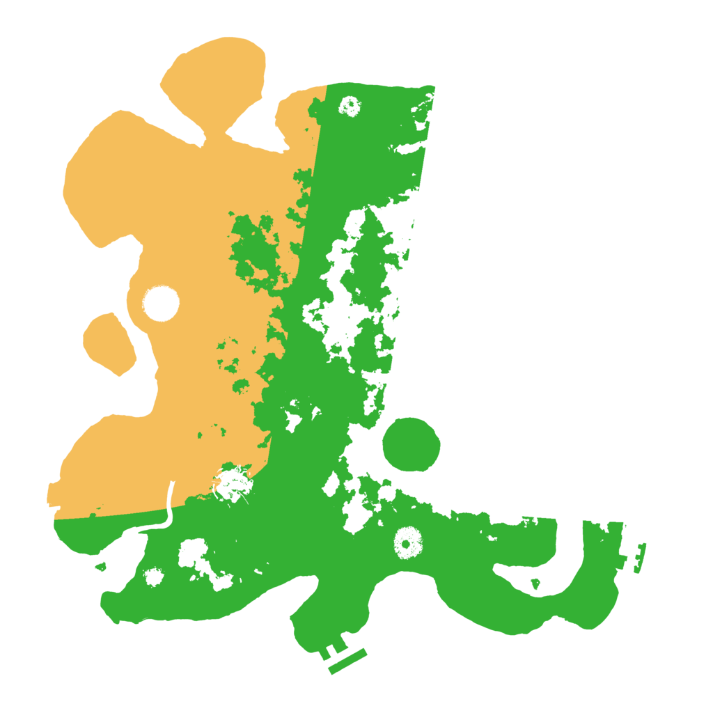 Biome Rust Map: Procedural Map, Size: 3500, Seed: 1761418037