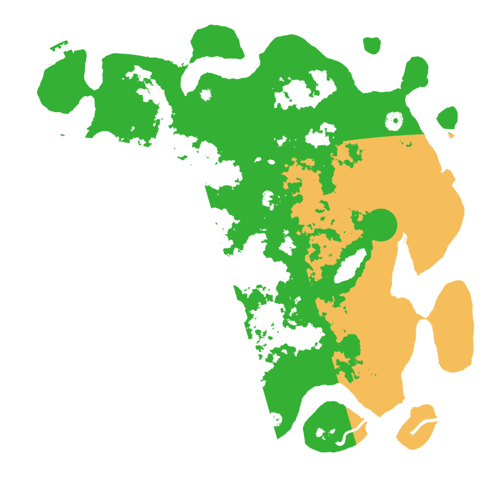 Biome Rust Map: Procedural Map, Size: 4000, Seed: 1372122937