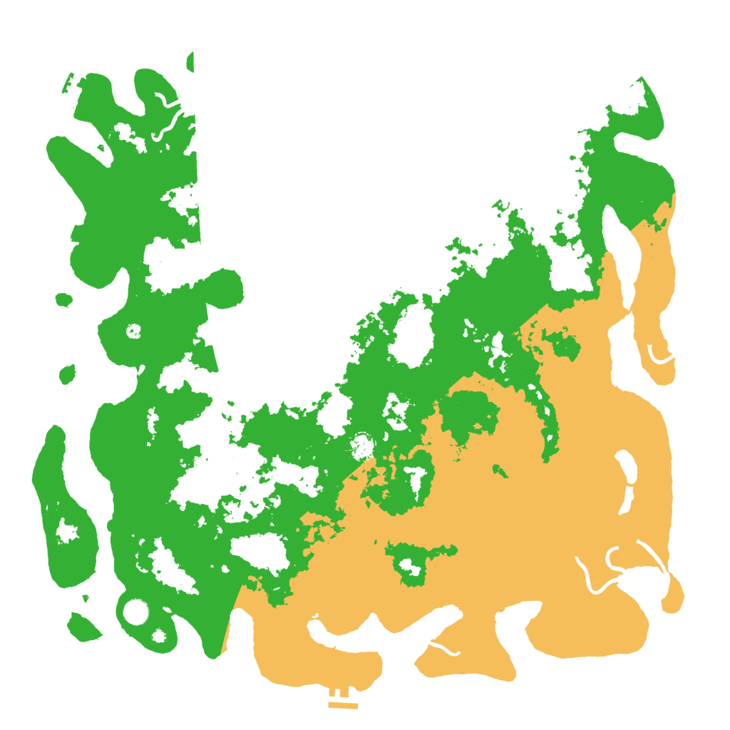 Biome Rust Map: Procedural Map, Size: 5000, Seed: 725059611