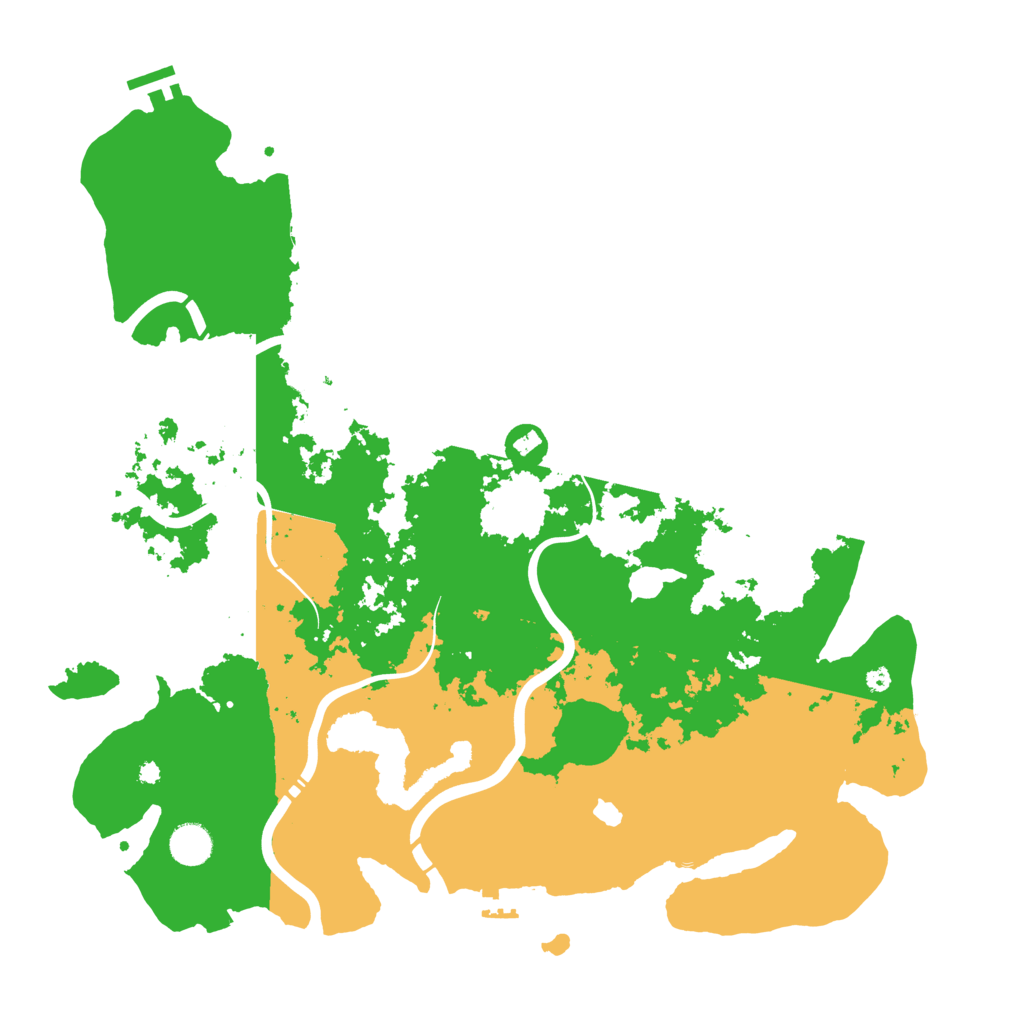 Biome Rust Map: Procedural Map, Size: 4250, Seed: 1785145597