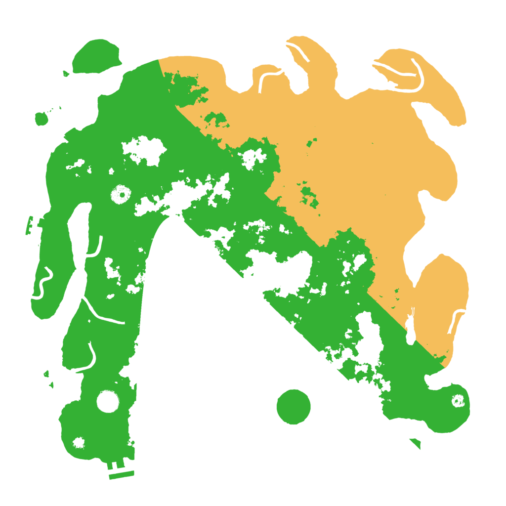 Biome Rust Map: Procedural Map, Size: 4000, Seed: 1036426033