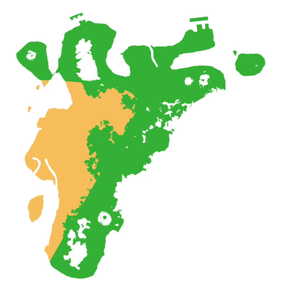 Biome Rust Map: Procedural Map, Size: 3300, Seed: 1198348774