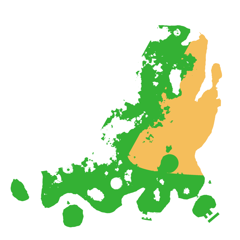 Biome Rust Map: Procedural Map, Size: 3600, Seed: 120000