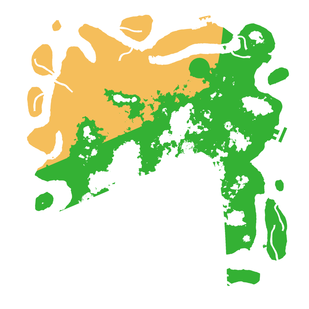 Biome Rust Map: Procedural Map, Size: 4000, Seed: 1888235691