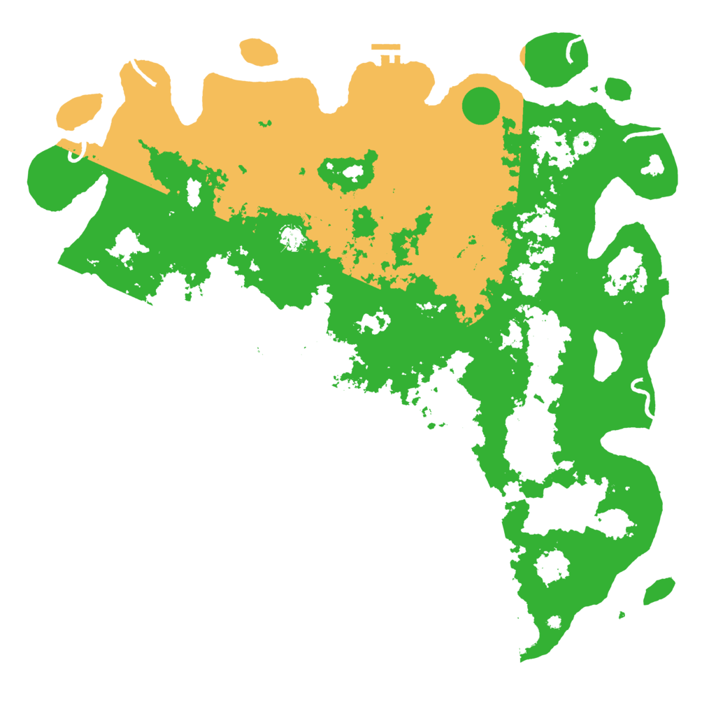 Biome Rust Map: Procedural Map, Size: 5000, Seed: 918