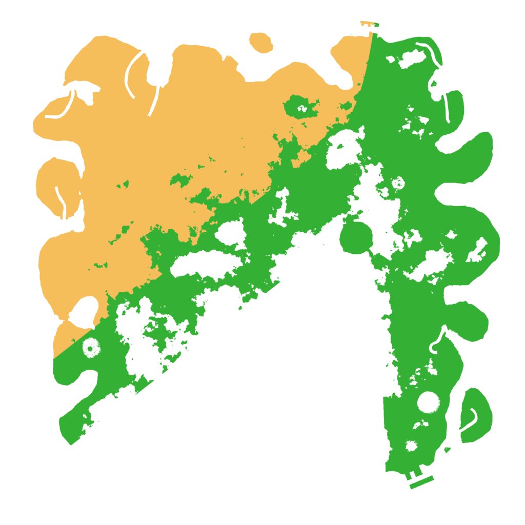 Biome Rust Map: Procedural Map, Size: 4250, Seed: 2135548969