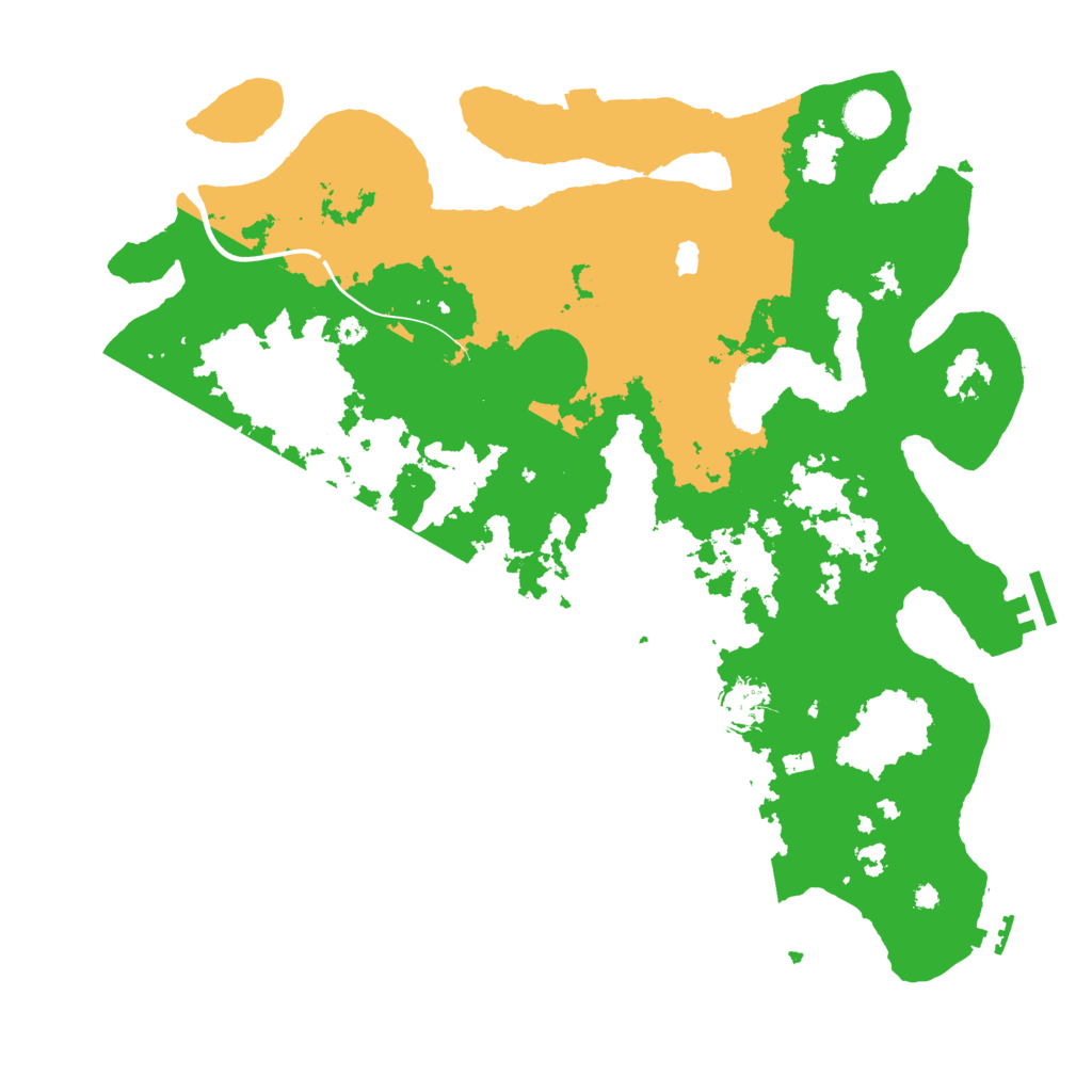 Biome Rust Map: Procedural Map, Size: 4000, Seed: 1993889950