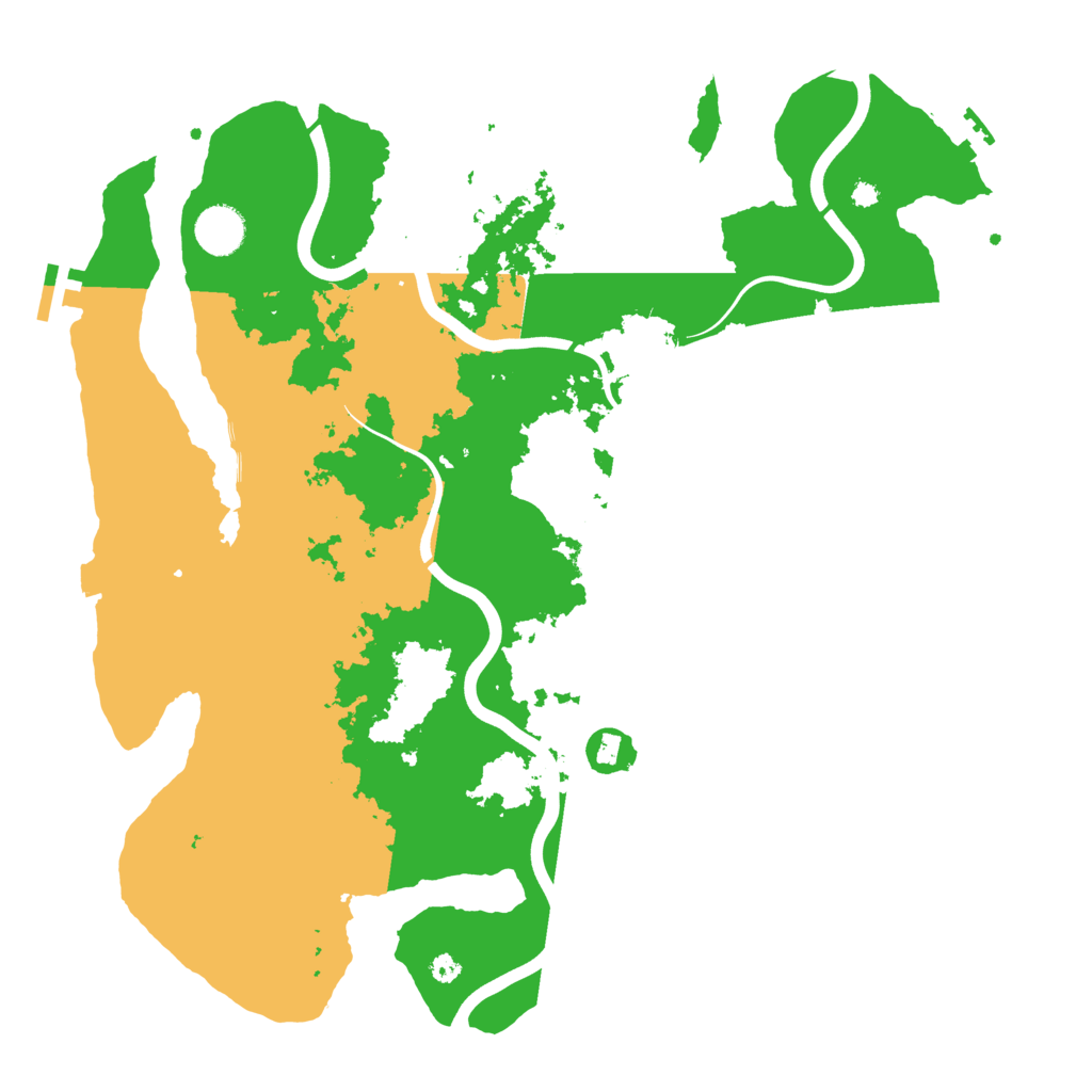 Biome Rust Map: Procedural Map, Size: 3850, Seed: 1170815831
